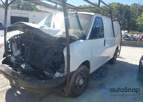 2013 Chevrolet Express 2500 Work Van from USA, damaged, VIN 1GCWGFBA9D1141731